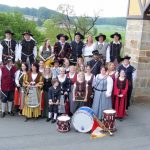 Spielmanns- und Fanfarenzug Landau in historischer Gewandung 2017