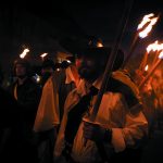 Großer Zapfenstreich auf dem Landauer Marktplatz